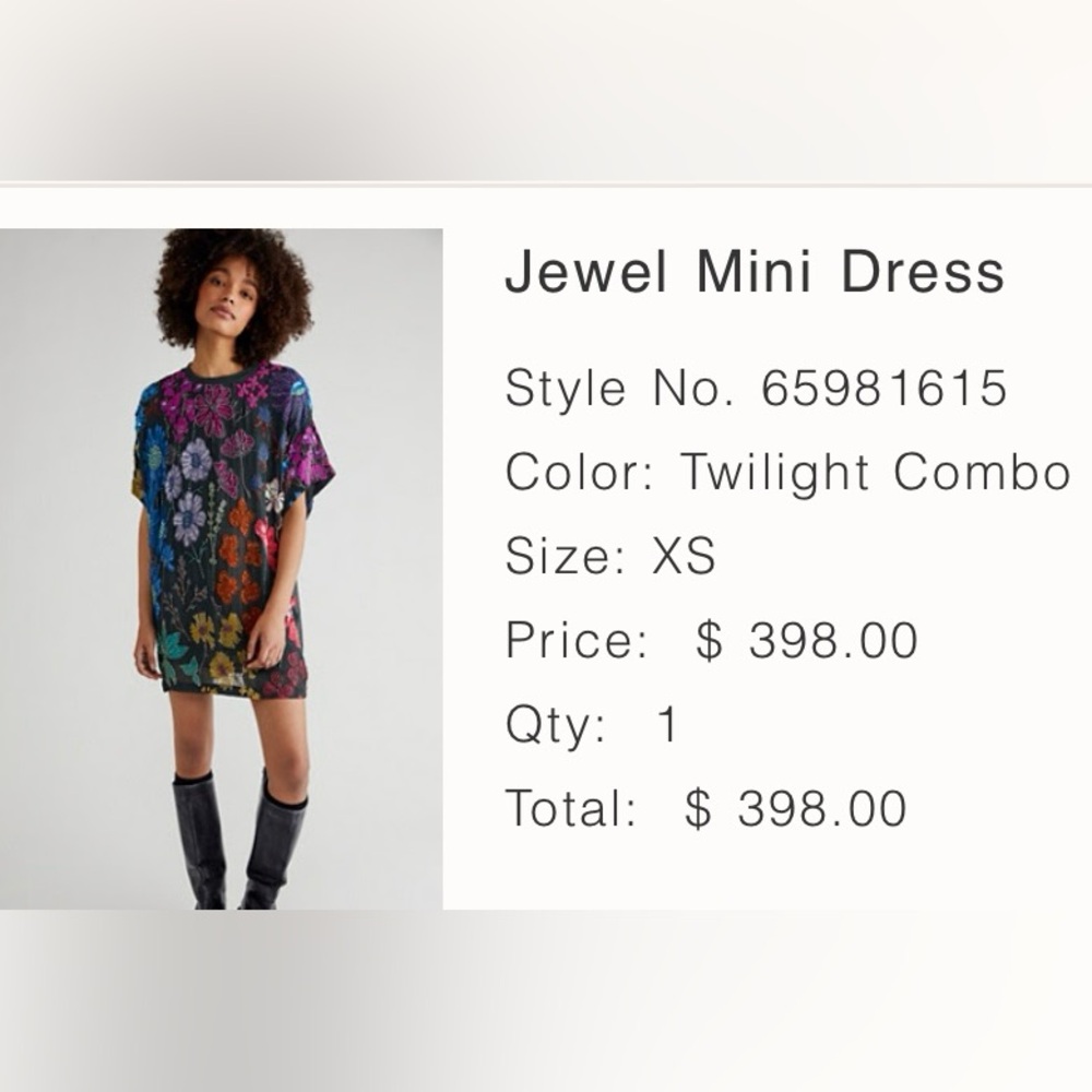 Free People - Jewel Mini Dress